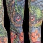 Tattoos - Owl Sleeve - 140732